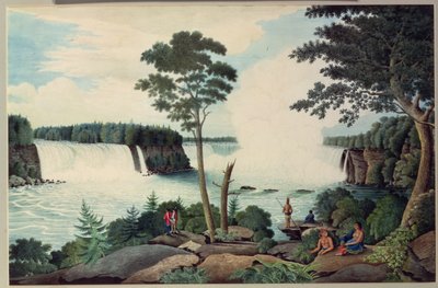 Niagara Falls from Below, c.1766 by Thomas Davies